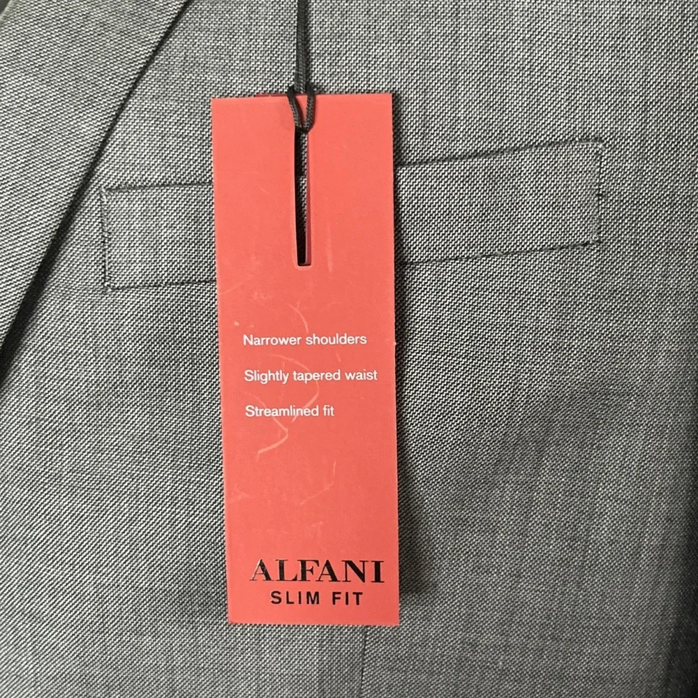 Alfani grey slim